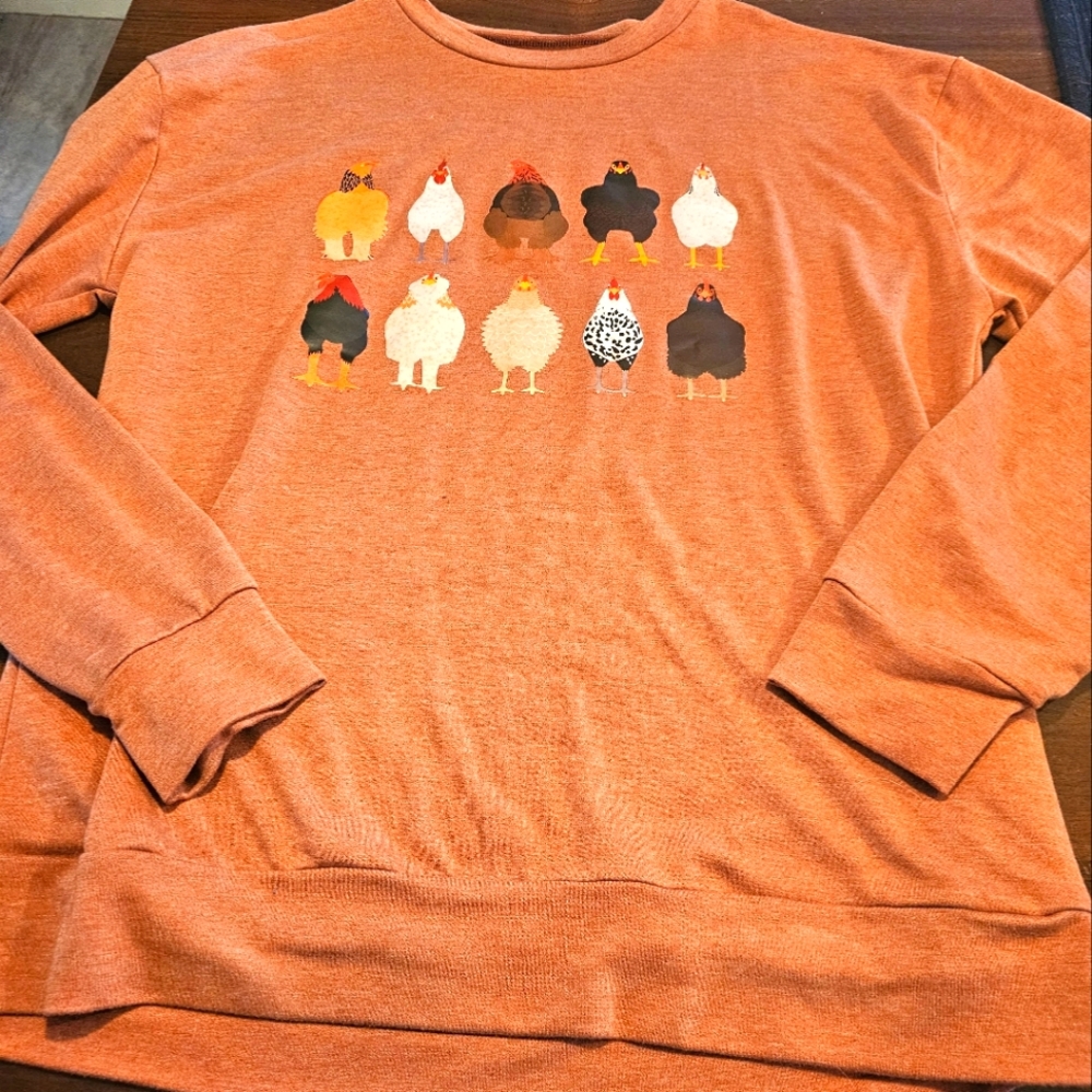 Chicken shirt size XL